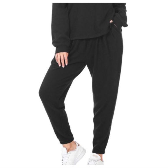 #36 Chic Cotton Black Lounge Set - Picture 7 of 7